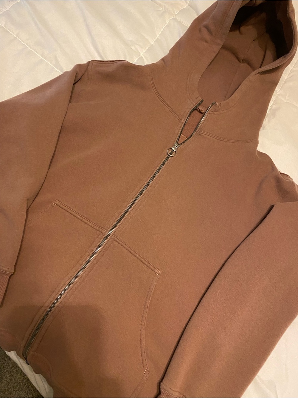 lululemon athletica mauve Zip-Up Hoodie